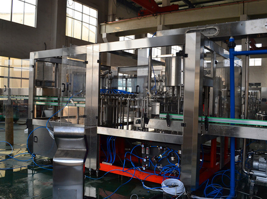 Liquid Water Bottle Packing Machine / Gas Carbonated  Drink Filling Machine Aseptic Filling Equipment