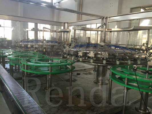 High Capacity Beer Filling Machine SUS304 Full Automatically 7000 - 7500 BPH