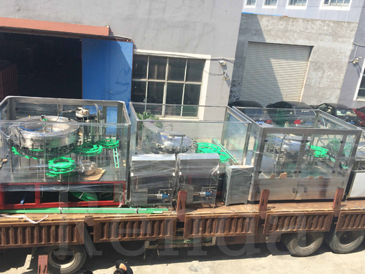 Automatic Beer  Filling Machine Bottle With Washing / Filling / Capping Function