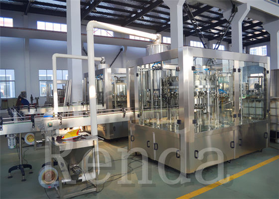 Automatic Carbonated Drink Filling Machine Gas Beverage Equipment For CO2 Water Juice
