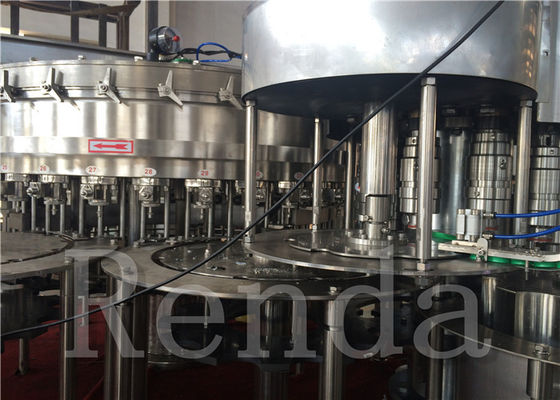 Automatic Carbonated Drink Filling Machine Gas Beverage Equipment For CO2 Water Juice