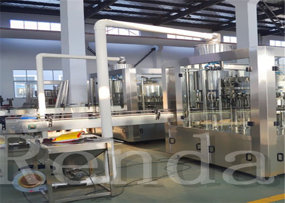 Automatic Carbonated Drink Filling Machine Gas Beverage Equipment For CO2 Water Juice