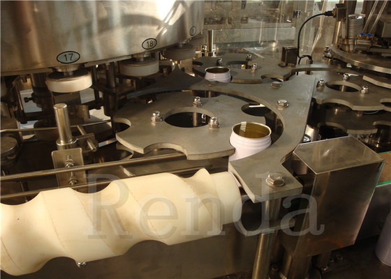 Drink Liquid Can Filling Machine For Soda Water / Coca Cola / Juice/Gas Drinks