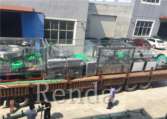 5KW PET Soda Carbonated Drink Filling Machine Commercial For Coca - Cola Beverage Bottle Packing