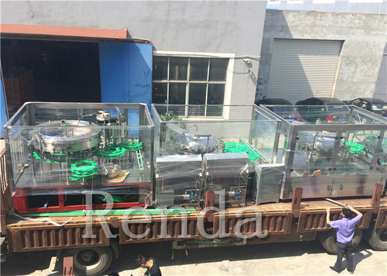 5KW PET Soda Carbonated Drink Filling Machine Commercial For Coca - Cola Beverage Bottle Packing