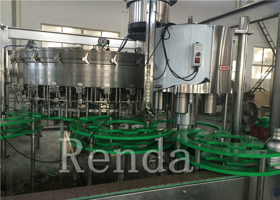 5KW PET Soda Carbonated Drink Filling Machine Commercial For Coca - Cola Beverage Bottle Packing