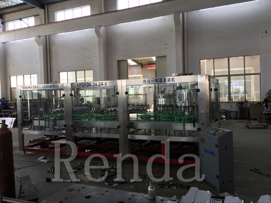 5000 BPH Beer Filling Machine Automatic High Speed Wine Bottle Filler Machine