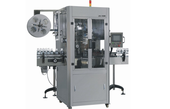 Automated Shrink Sleeve Sticker Labeling Machine For Round Bottle PVC Shrink Labels