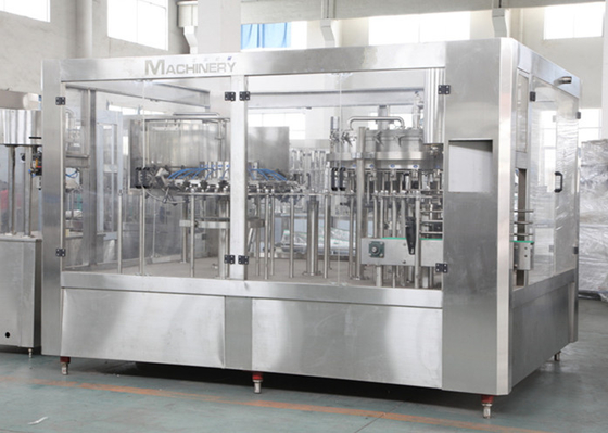 Liquid Water Bottle Packing Machine / Gas Carbonated  Drink Filling Machine Aseptic Filling Equipment