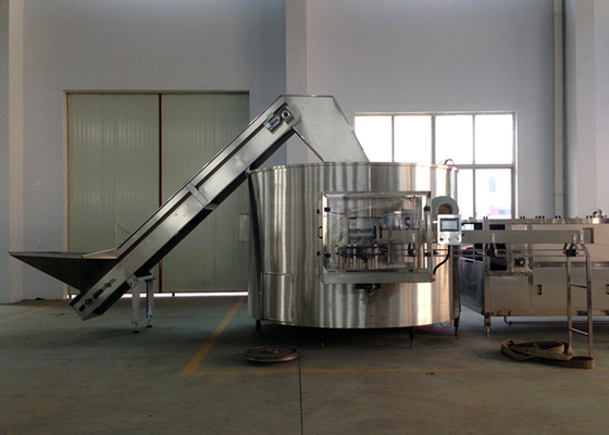 PET Bottle Unscrambler Machine , Semi Automatic Unscrambler Unit 220V/380V