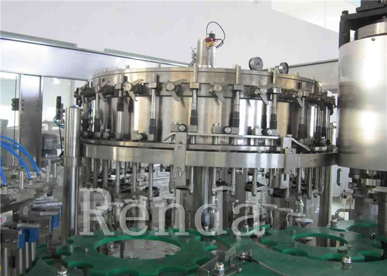 Özel Gazlı İçecek Dolum Makinesi 220V Alkolsüz İçecekler Dolum Makinesi