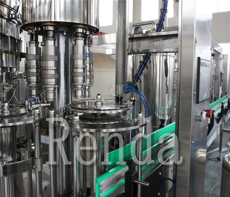 Coca Cola İçecekler Yıkama Dolum Kapaklama Makinesi Yüksek Hızlı İçecek Dolum Makinesi