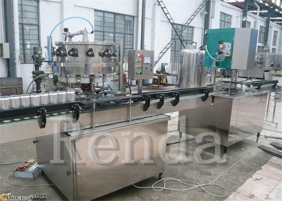 Enerji İçecekleri Gazlı İçecek Makinesi Yüksek Hassas 110V / 220V / 380V Dolum Yapabilir