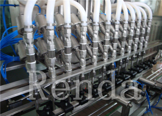 Pnömatik Şişe Yemeklik Yağ Dolum Kapama Makinesi 0.55 - 0.8MPa 1 Yıl Garanti