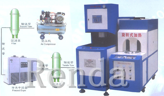 18.9L Yarı Otomatik PET Şişe Şişirme Makinası Plastik Şişirme Makinesi