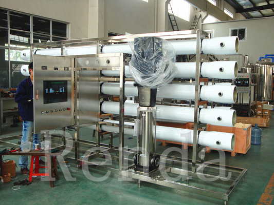 Elektrik RO Su Arıtma Sistemleri SUS / PVC Boru Hattı Reverse Osmosis Sistemi
