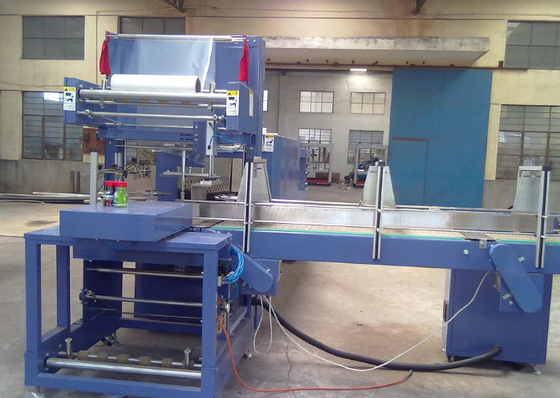 Shrink Tüneli L Sealer İçecek PET Cam Şişesi İçin Otomatik Paketleme Makineleri 110V