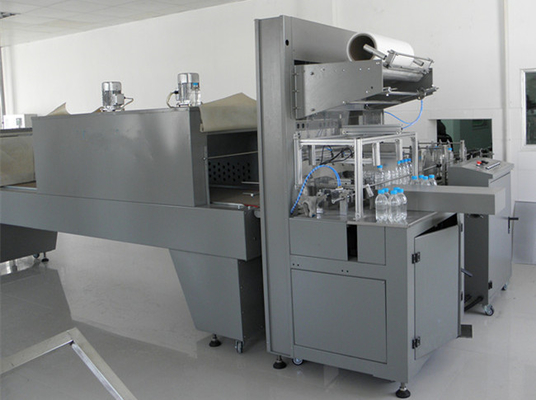 Su Paketleme Tesisi için Shrink Film Paketleme Makinesi Shrink Sarma Makinesi CE ISO